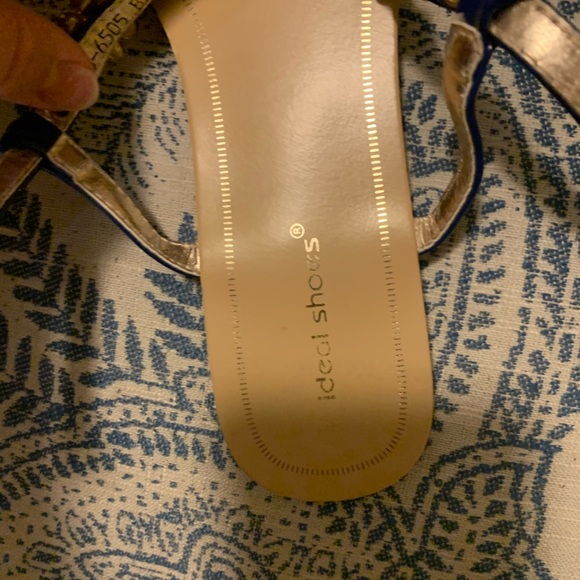 Blue Daisy crystal sandals - Picture 4 of 5